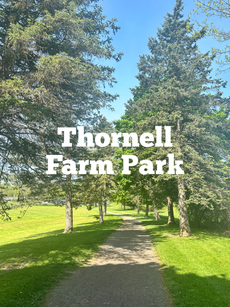 A link to a page about Thornell Farm Park.